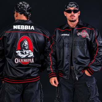 NEBBIA - Pánska bunda Mr. Olympia LIMITED EDITION 135 (red)