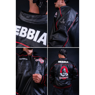 NEBBIA - Pánska bunda Mr. Olympia LIMITED EDITION 135 (red)