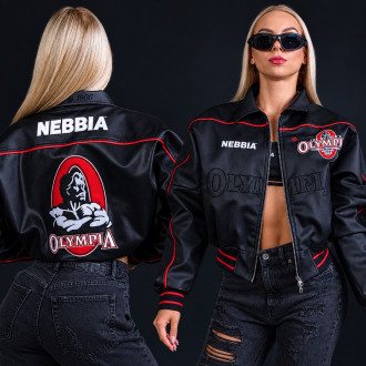 NEBBIA - Dámska bunda Mr. Olympia LIMITED EDITION 134 (red)