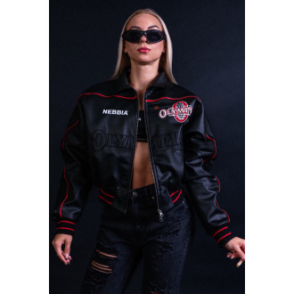 NEBBIA - Dámska bunda Mr. Olympia LIMITED EDITION 134 (red)