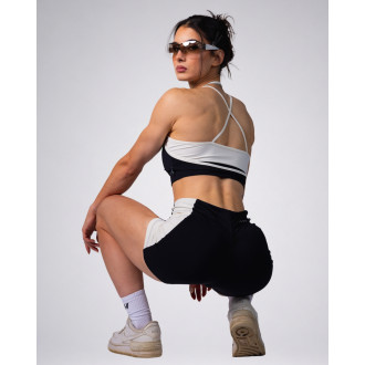 NEBBIA - Medium support športová podprsenka BLOCK 97 (907) (black)