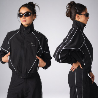NEBBIA - Dámska šušťáková parachute bunda BLOCK 97 (919) (black)