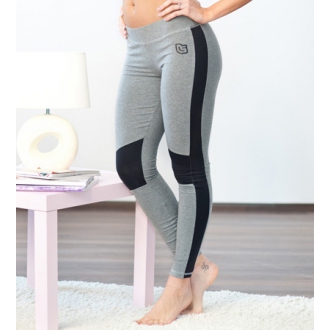 NDN – Elastické fitness tepláky EVI X124 (sivá)