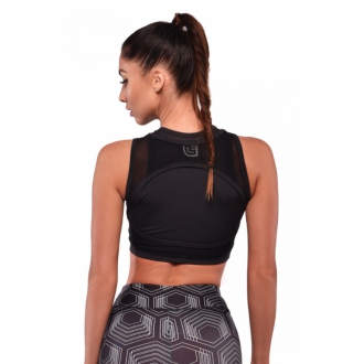 NDN – Dámsky fitness top BEGA X024 (čierna)