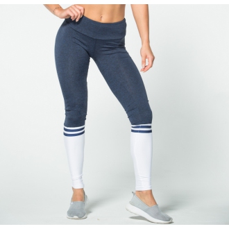 Gym Glamour - Legíny Blue Melange and Socks