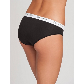 Calvin Klein - Výpredaj dámske nohavičky klasické 2PACK (čierna) QD3584E-001