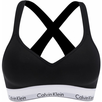 Calvin Klein - Športová podprsenka vystužená (čierna) QF1654E-001