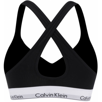 Calvin Klein - Športová podprsenka vystužená (čierna) QF1654E-001