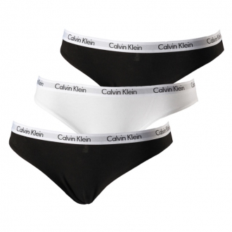 Calvin Klein - Nohavičky klasické 3PACK QD3588E-WZB
