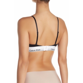 Calvin Klein - Výpredaj trojuholníková podprsenka (čierna) QF1061E-001