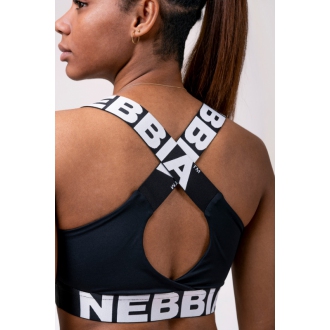 NEBBIA - Športová podprsenka POWER YOUR HERO 535 (black)