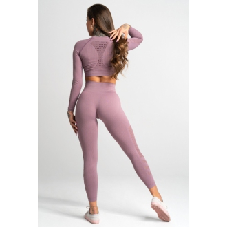 Gym Glamour - Bezšvové legíny WILD ROSE (SS20-GG2240)