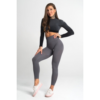 Gym Glamour - Bezšvové legíny SILVERY (SS20-GG2210)