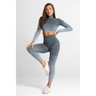 Gym Glamour - Bezšvové legíny SEA OMBRE (SS20-GG2270)