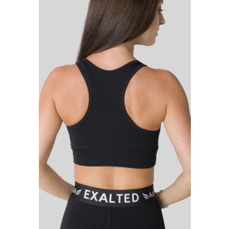 Exalted - Bavlnená športová podprsenka X105 (čierna)