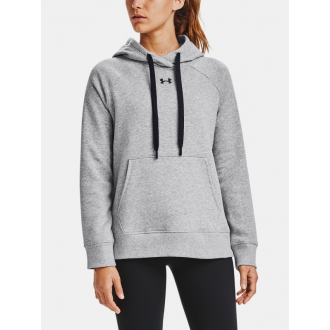 Under Armour - Mikina dámska Rival Fleece HB (sivá) 1356317-035