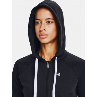 Under Armour - Výpredaj mikina na zips dámska (čierna) 1360957-001