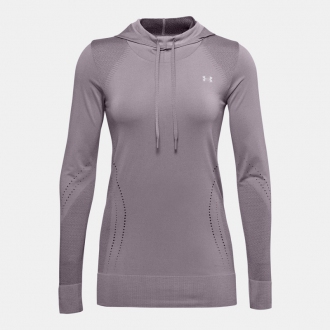 Under Armour - Výpredaj dámska mikina Seamless (fialová) 1351647-585