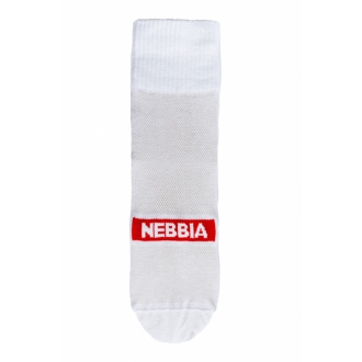NEBBIA - Ponožky klasické unisex 103 (white)