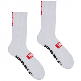 NEBBIA - Ponožky klasické unisex 103 (white)