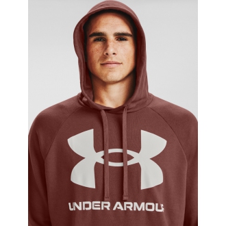 Under Armour - Výpredaj mikina s kapucňou pánska (hnedá) 1357093-688