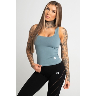 Gym Glamour - Dámske tielko GOBLIN BLUE (SS21-GGTTGB)