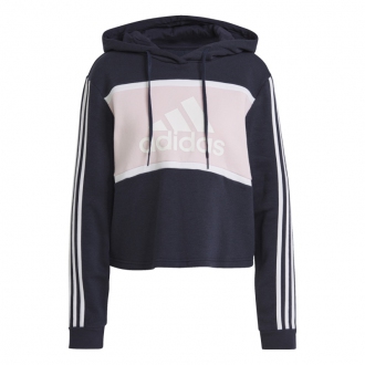 ADIDAS - Výpredaj crop mikina Essentials (modro-ružová) GU0411