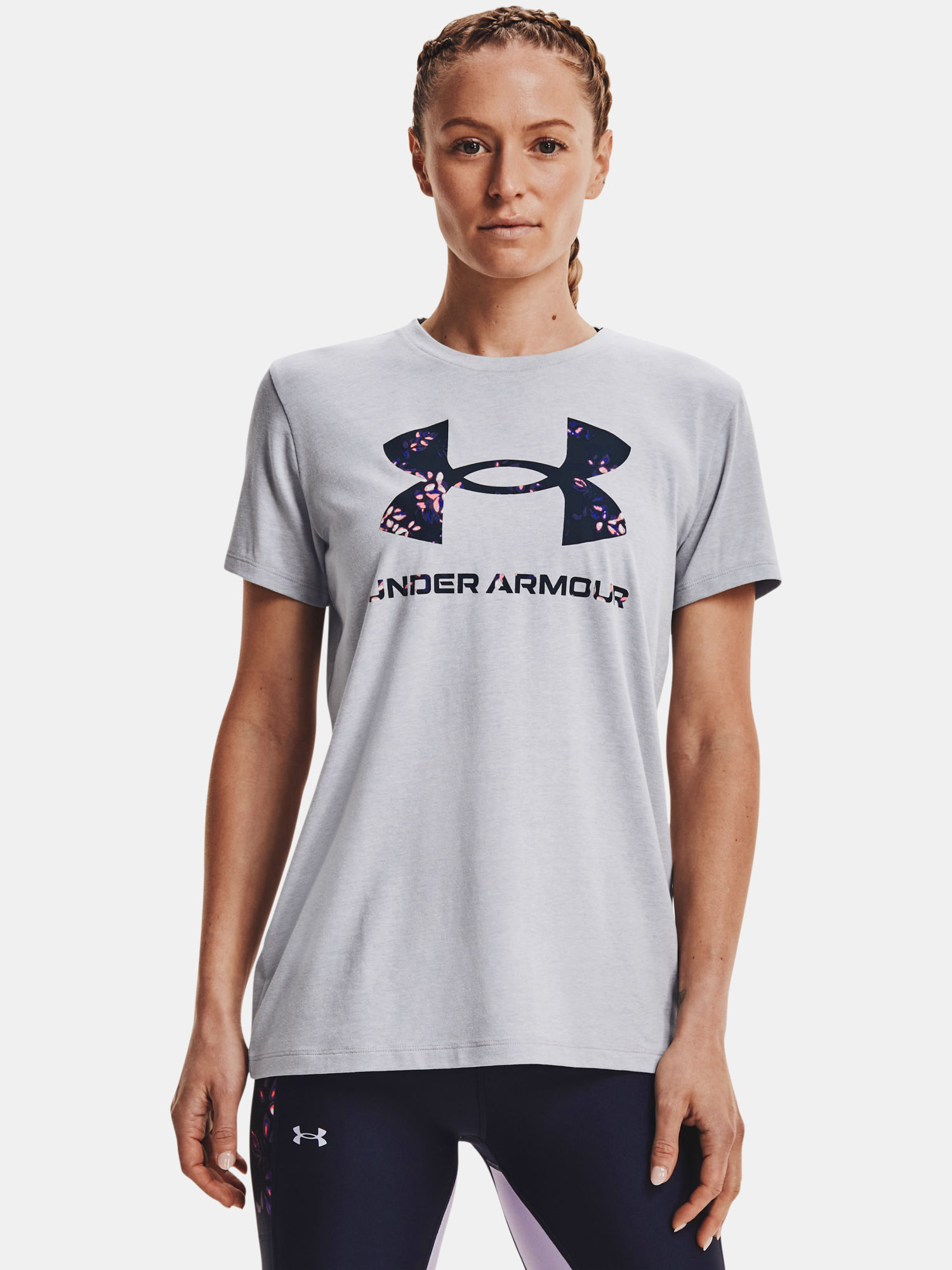 under-armour-tricko-damske-s-logom-siva-1356305-017