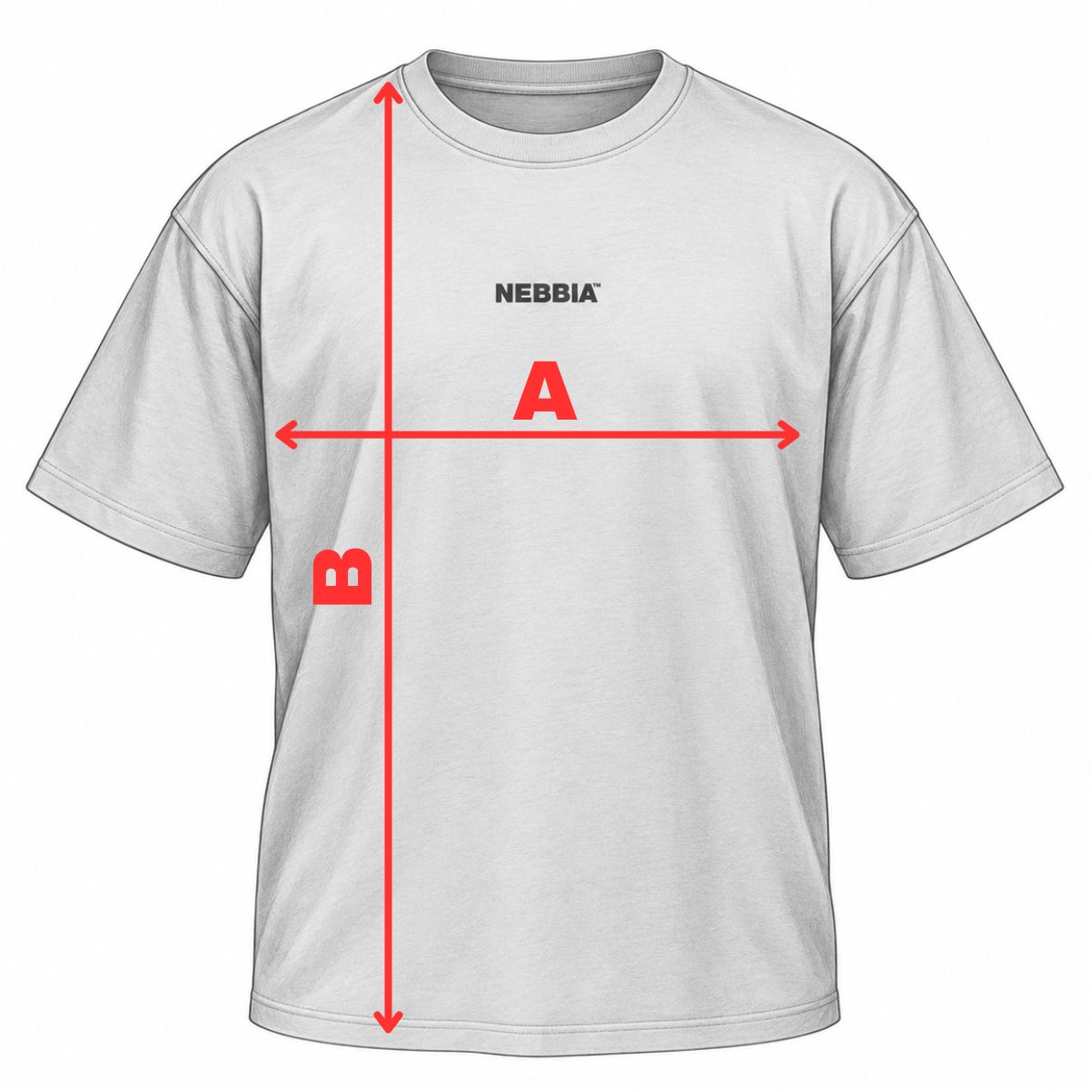 nebbia-unisex-oversized-tricko-gym-essentials-382-white-velkostna-tabulka